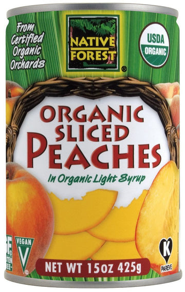 Native Forest Sliced Peaches (6X15 Oz)