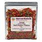 SavorSatch Dried Red & Green Bell Pepper Flakes - 8oz Resealable Pouch | Dehydrated, Certified Kosher, Non-GMO | Perfect for Coo