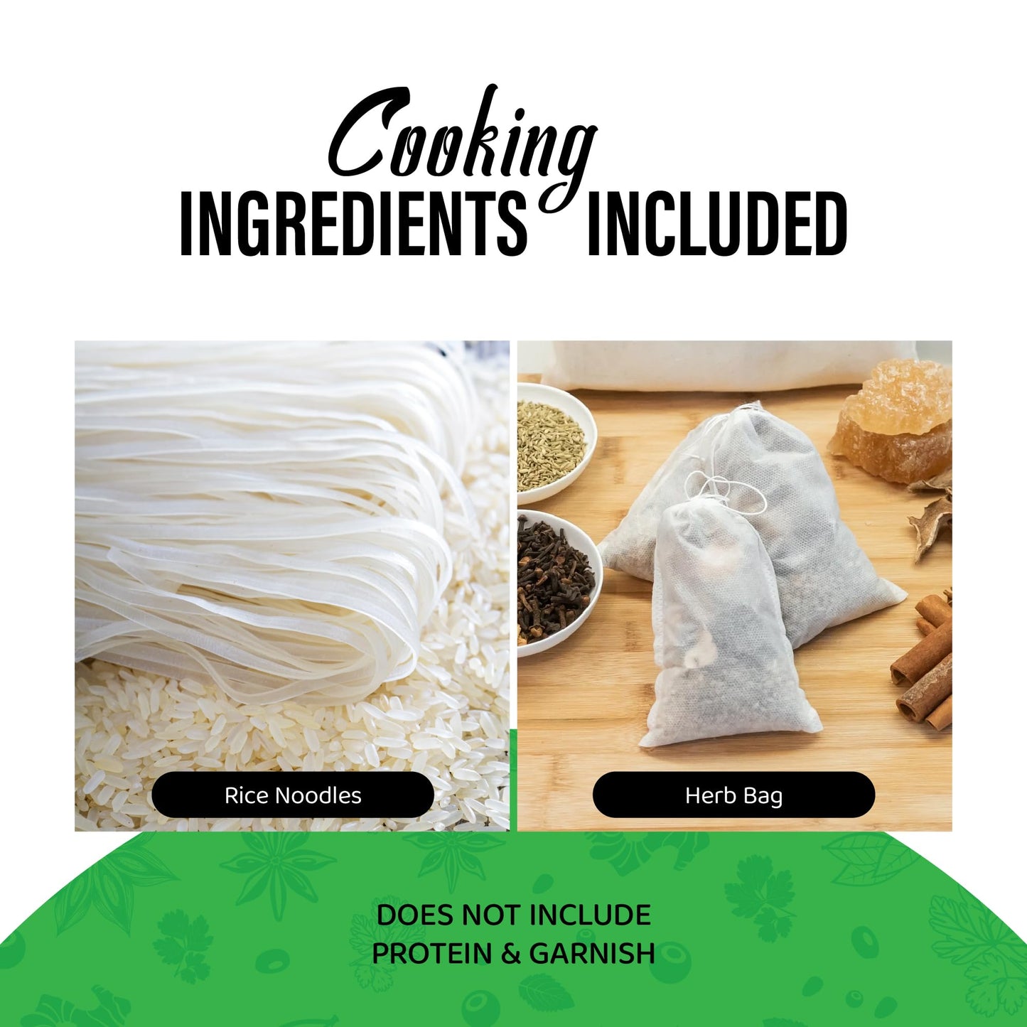 Get Cultured Box Diy Vegan Pho Kit (Ph? Chay), Make Authentic Vegan Vietnamese Noodle Soup Broth, Includes Herb Bag, Rice Noodle