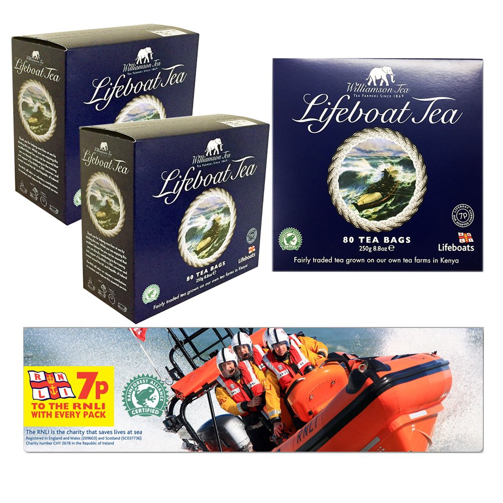 Lifeboat Tea, 80 Count, 8.8 Ounce Boxes