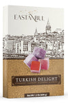 Eastanbul Turkish Delight, 21.2oz, Turkish Delights Candy Assorted Strawberry, Blackberry, Raspberry & Blueberry Flavor, Interna
