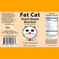 Fat Cat Gourmet Peach Maple spirit-inspired flavor Hot Sauce & Glaze, Mild Heat, Gluten Free, Vegan, Keto Friendly, 5 Fl Oz (Pack of 12)
