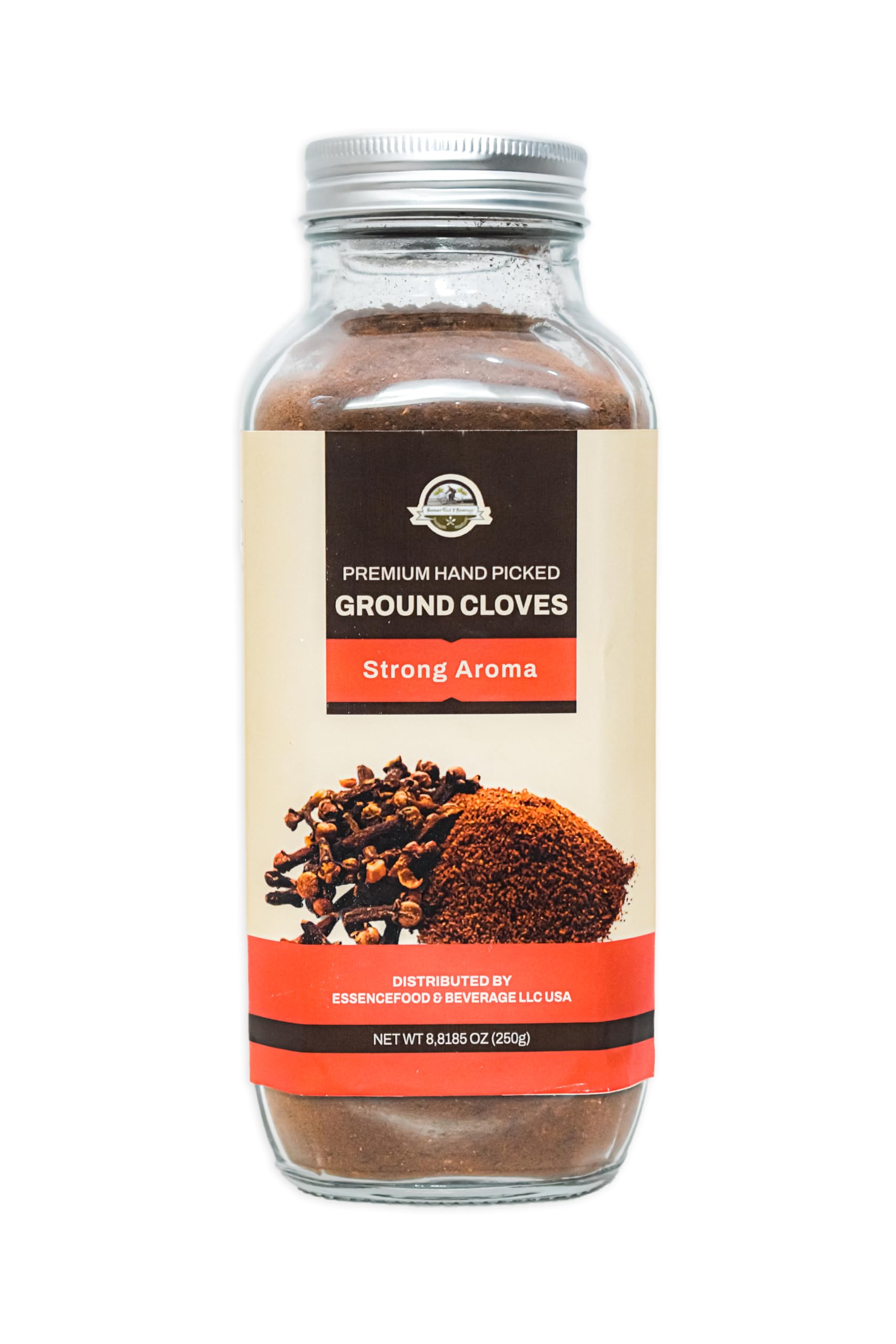 ESSENCE FOOD & BEVERAGE Cloves Powder, Premium Quality, 250 Grams, Strong Aroma, High Oil Content, Indonesian LAL PARI