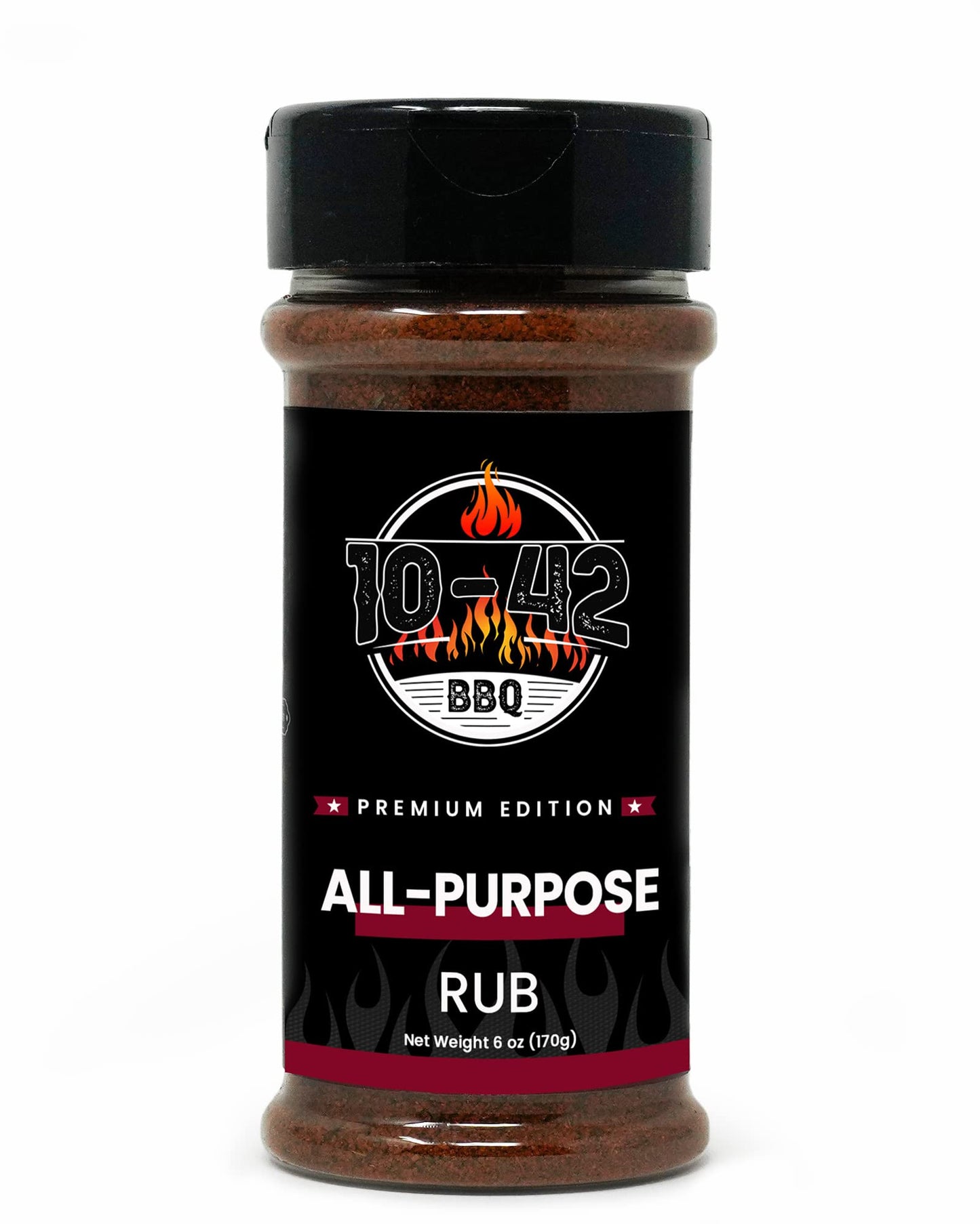 Five Star Seasonings All-Purpose BBQ Rub, 0 Calorie, No MSG, 6 oz