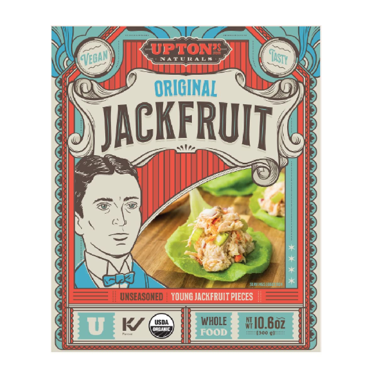 Uptons Naturals Jackfruit - 10.6 oz boxes (Pack of 10) (Original)