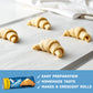 Pillsbury Grands! Crescent Rolls, Butter Flake Refrigerated Canned Pastry Dough, 8 Big Rolls, 12 oz