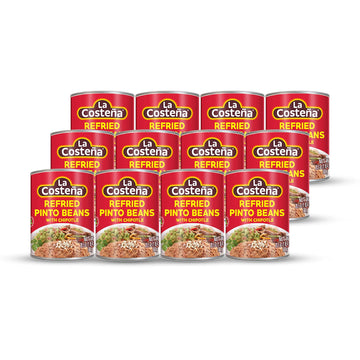 La Costea Refried Pinto Beans With Chipotle 20.5 Oz S (12-Pack)