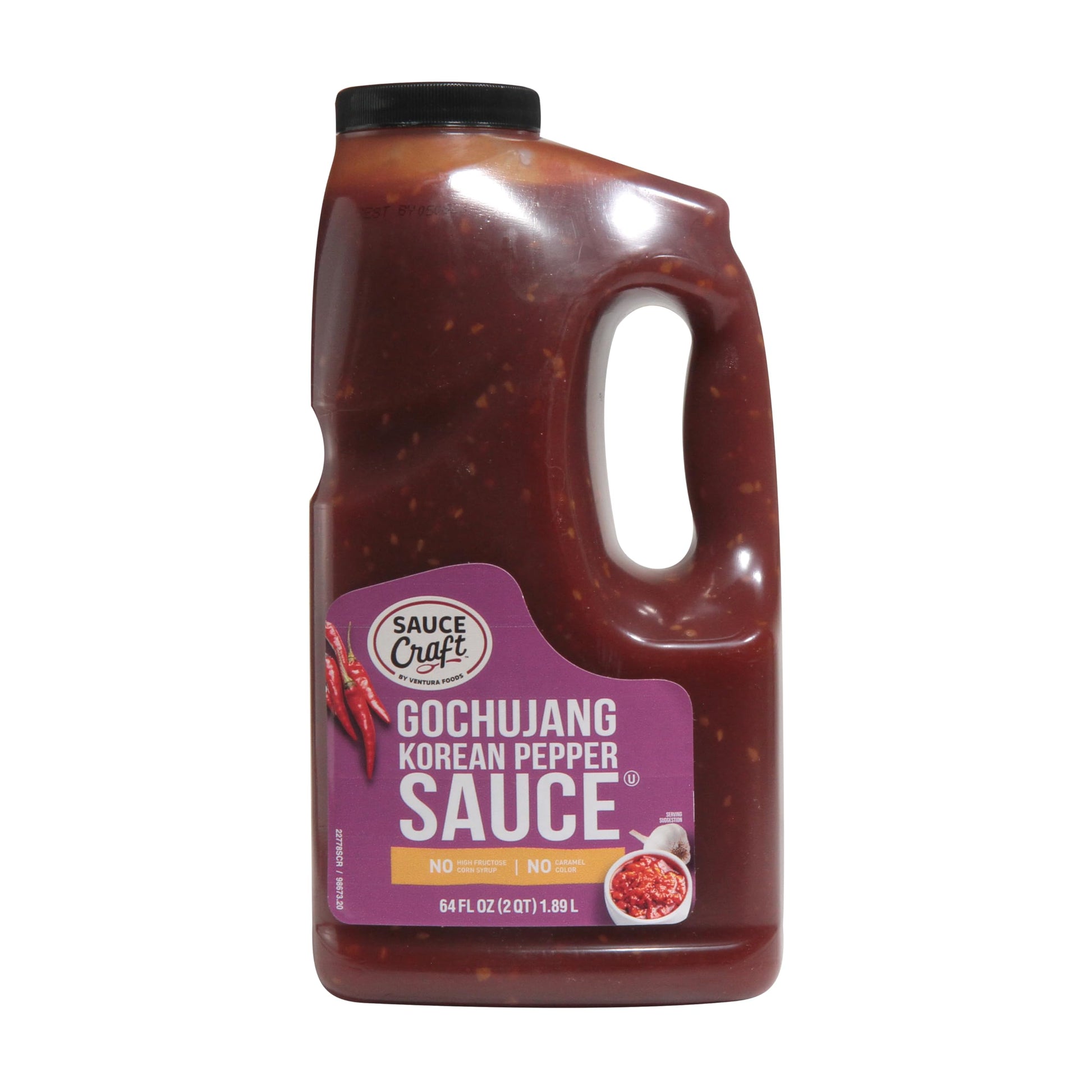 Ventura Foods LLC Sauce Craft Gochujang Korean Pepper Sauce, Versatile, Globally Inspired Food Service Dipping Sauce Elevates Yo