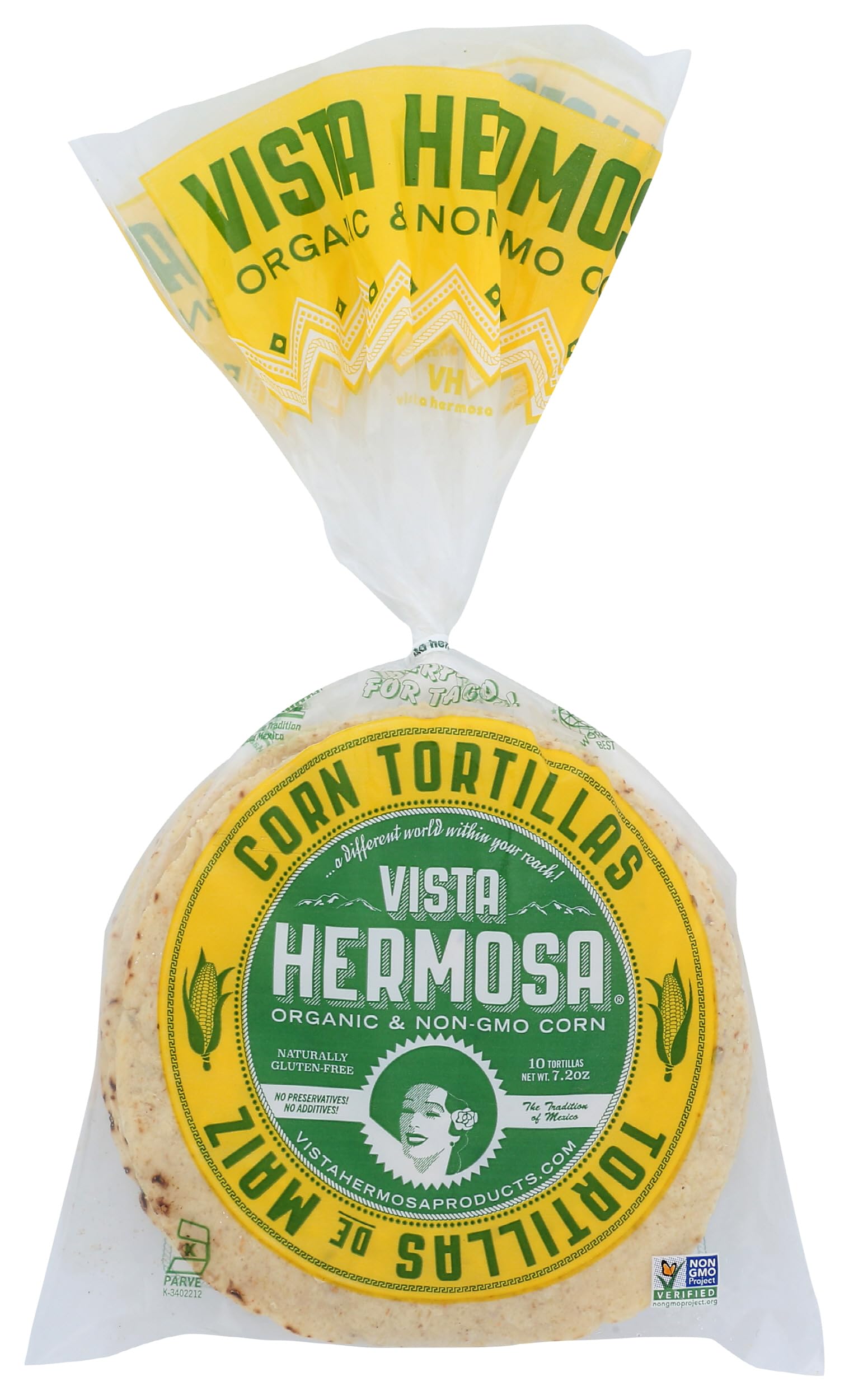 VISTA HERMOSA Corn Tortillas 10 Count, 8.5 OZ