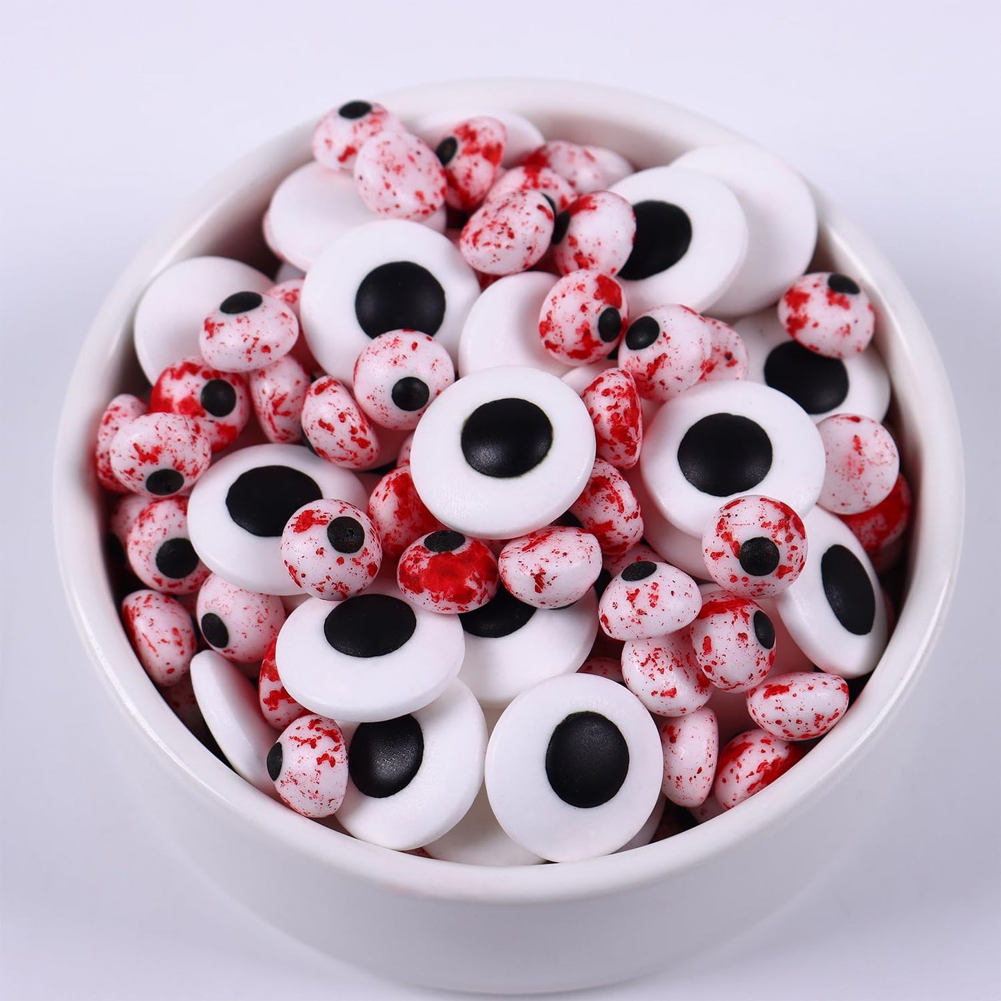 Halloween Bloody Eyeballs Sprinkles For Cake Decorating 7Oz Edible Candy Eyeball For Cupcake Cookies Ice Cream Topper Cake Sprin