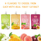VOLO VERO Konjac Jelly Squeeze Pouch Mango Flavor, Low Calories (3 Kcal), 10 Packs, Gluten Free & Vegan, 0 Sugar, Keto, Low Carb
