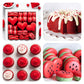 Super Red Gel Food Coloring - Pandalab 2 Ounce High Concentrated Food Dye For Baking, Cake, Cookie, Fondant, Icing, Easter Egg,