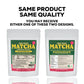 Grin Mood Matcha Powder - Organic Green Tea Powder - Decaffeinated Green Tea, Authentic Korean Matcha, Halal (3.53Oz, Enhanced Grade)