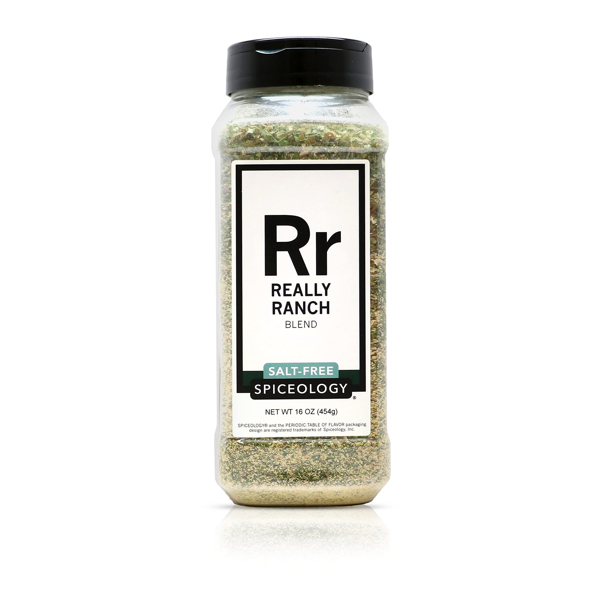 Spiceology - Really Ranch Salt Free Seasoning - Use On: Ranch Dip, Roasted Veggies Or Chicken - 16 Oz