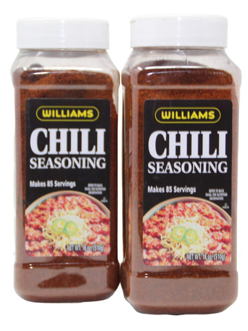 Williams Chili Seasoning Mix 18 Oz 2 Pack