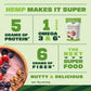 Manitoba Harvest Organic Ground Hemp Seed, 7 oz - 5g Plant Based Protein, 6g of Fiber per Serving - Non-GMO Project Verified, Ve