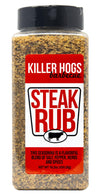 Killer Hogs Steak Rub - Championship BBQ Seasoning for Beef & Burgers - 16.2 Ounces