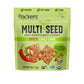 Flackers Organic Spicy Chili Lime Multi-Seed Crackers, 4 Ounce 6-Pack, Gluten Free, Non Gmo, Vegan, Keto Snack, 5G Protein, 6G F