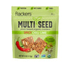 Flackers Organic Spicy Chili Lime Multi-Seed Crackers, 4 Ounce 6-Pack, Gluten Free, Non Gmo, Vegan, Keto Snack, 5G Protein, 6G F
