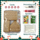 Gingerbread Cookie House Kit - 1.1 Lbs - Easy To Decorate - Includes Everything Needed To Assemble And Decorate For Christmas Ho