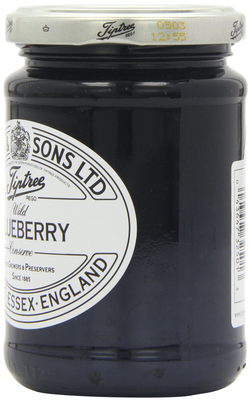 Tiptree Wild Blueberry Preserve, 12 Ounce Jars (Pack Of 6)