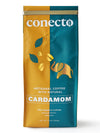 Conecto Cardamom Coffee: 100% Natural and Artisanal, Guatemalan Arabica Ground Coffee Flavored with Clay Pot Roasted Cardamom, M