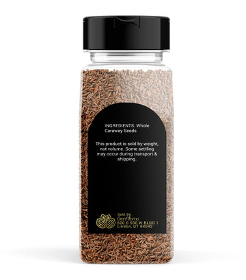 Granaroma 8.3 Oz Caraway Seeds, Rich & Nutty, Mild Anise Flavor
