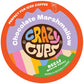 Crazy Cups Decaf Coffee Pods, Chocolate Marshmallow Flavor, Medium Roast, 22 Count, Compatible with Keurig K Cups