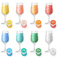 Nomeca Edible Glitter for Drinks - 4g Bottle, 8 Color Options, Food Grade Shimmer for Cocktails and Beverages
