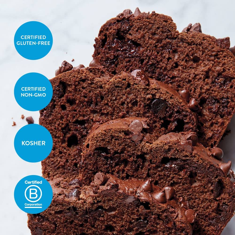 King Arthur, Gluten Free Banana Bread + Muffin Mix, Gluten-Free, Non-GMO Project Verified, Certified Kosher, 16 Ounces