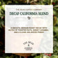 The Bean Organic Coffee Company Water Processed Decaf California Blend, Medium Roast, Ground Coffee, 16-Ounce Bags (Pack Of 2),