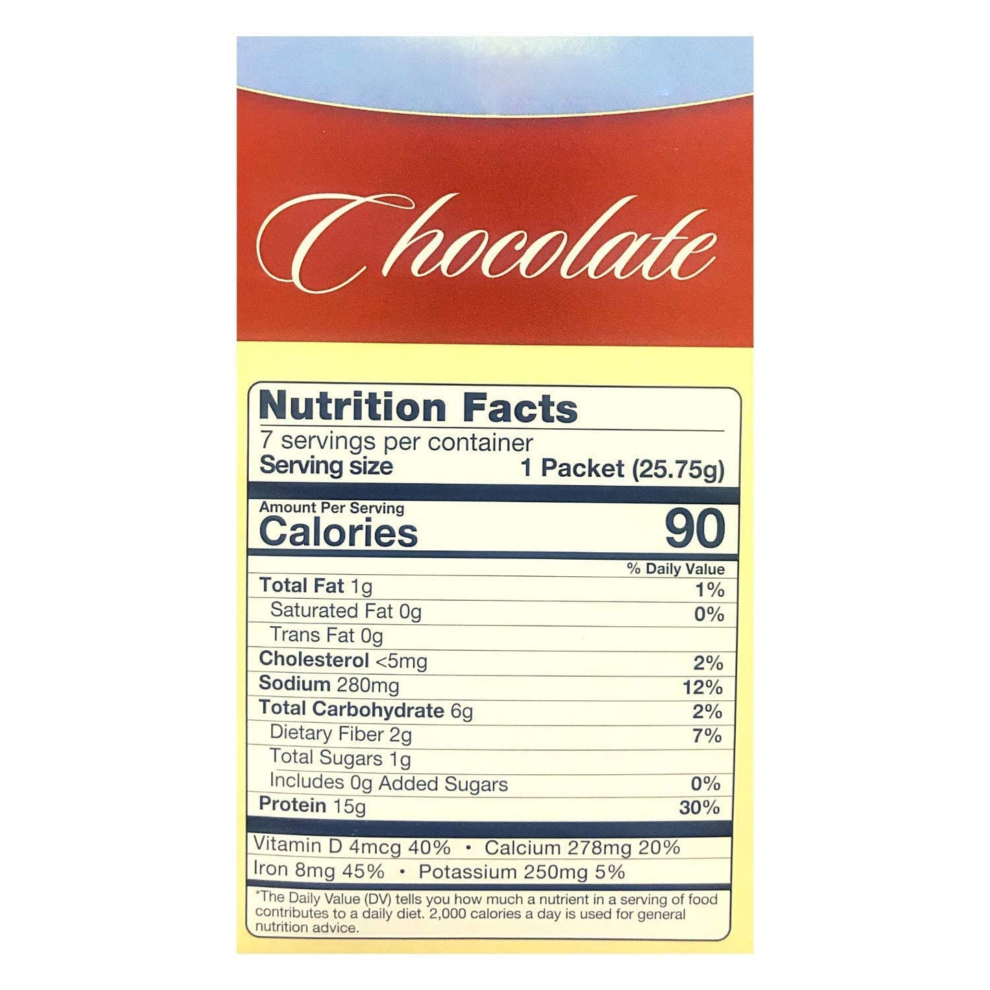 Nutmeg State Nutrition Healthywise Pudding Or Shake Chocolate 3 Pack, Low Calories, 15G Caseinate Protein, Aspartame Free, Low F
