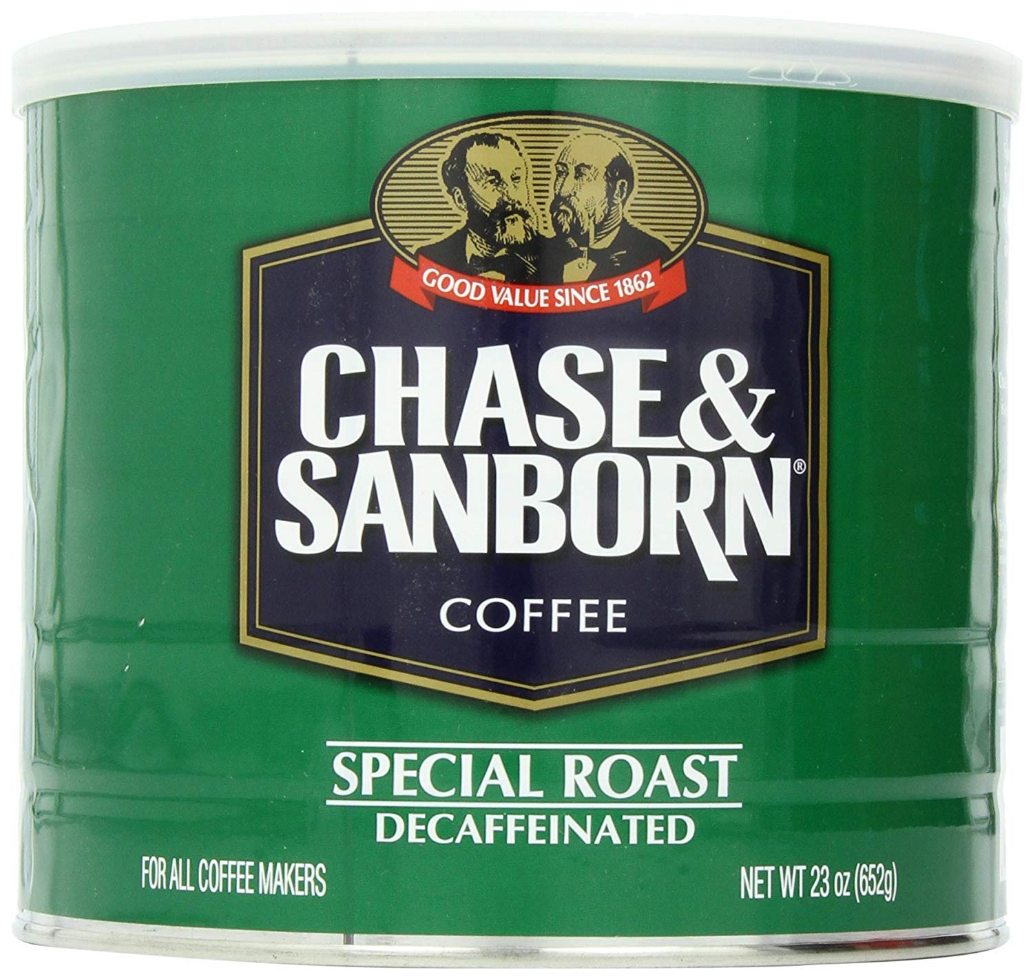 Chase & Sanborn Coffee  Special Roast Decaf Ground Coffee  Medium Roast  23 Ounce