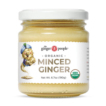 The Ginger People Organic Minced Ginger, No Artificial Ingredients, 6.7 Oz (Pack Of 12)