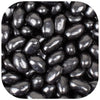 Black Candy Bulk Jelly Beans - Mixed Fruit Flavored Chewy Candy Beans For Party Favors, Buffets, Dessert Tables, Goodie Bags and