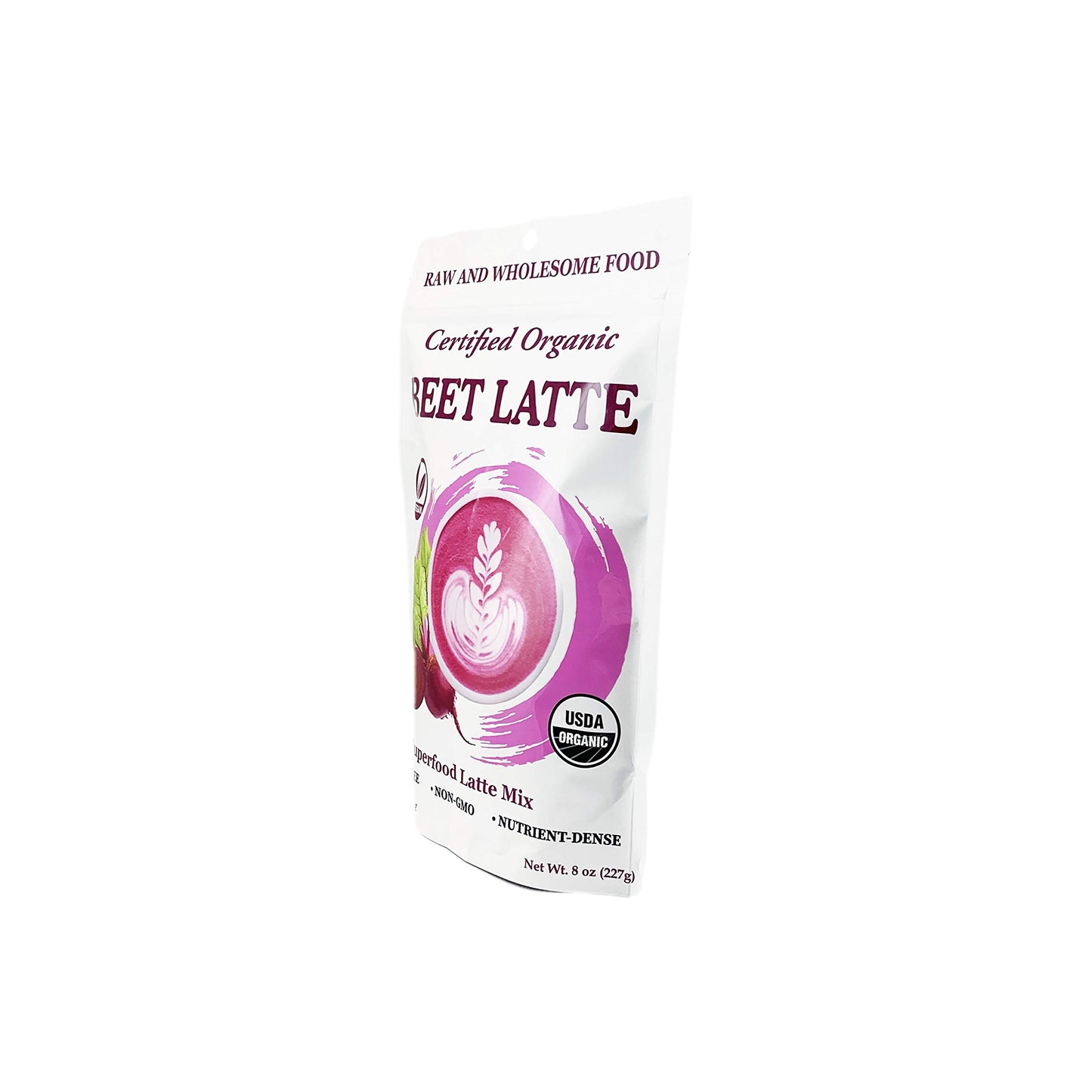 Cherie Sweet Heart Beet Latte Plant-Based Powder Drink Mix, Beet, Goji Berry, Cinnamon, Ginger, Black Pepper Powder, Organic, Non-Gmo, Gluten Free, Vegan (8 Oz)