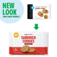 Large Online Retailer Grocery, Peanut Butter Sandwich Cookies, 1 Lb (Previously Happy Belly, Packaging May Vary)