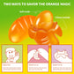 Amos 4D Gummy Peelable Orange Candy, Peelerz Gummy Orange, Fruit Snacks Resealable 2.19Oz Bag Valentine'S Day Gift Candy