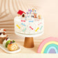 Chunful 18-Piece Dog Cake Topper Set - Puppy Figurines, Dog Bone & Kennel Decorations, Plastic, Cute Style