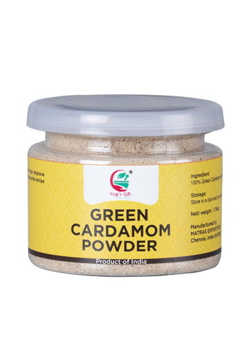 Ground Cardamom 1.76 Oz (50G) | Fresh, Aromatic And Flavourful | Cardamom Ground From Fresh Cardamom Seeds | Aka Elaichi, Cardam