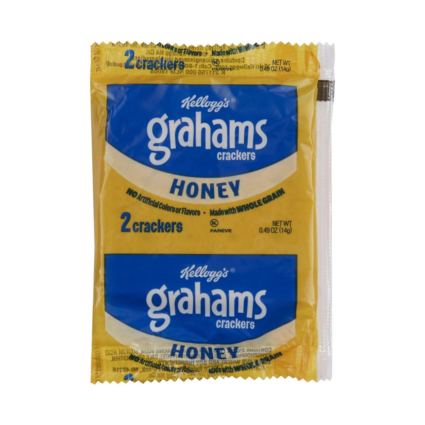 Kelloggs Grahams Crackers, Honey, .49oz (200 Count)