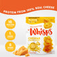 Whisps Cheese Crisps Cheddar - Gluten Free Protein Snacks, Low Carb, 2.12 Oz (Pack of 4)