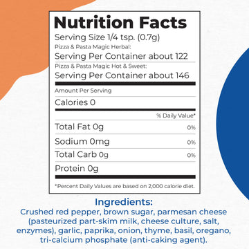 Chef Paul Prudhommes Pizza and Pasta Magic Seasoning Blend | No Added Salt | 2 Piece Assortment | Model SUVELAM