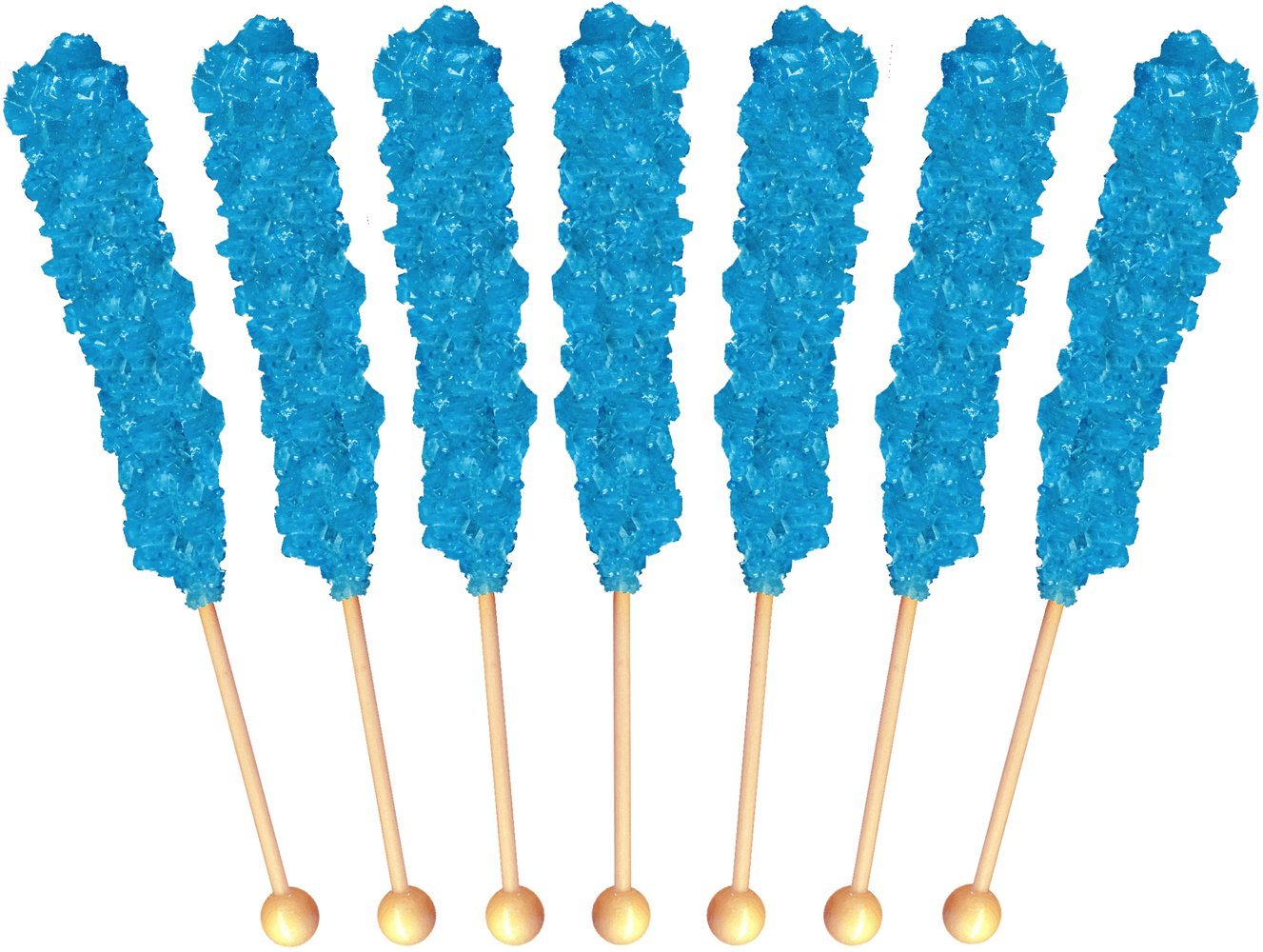 Buffalo Bills Raspberry (Dark Blue) Rock Candy On A Stick (36-Ct Tub Dark Blue Rock Candy Sticks)