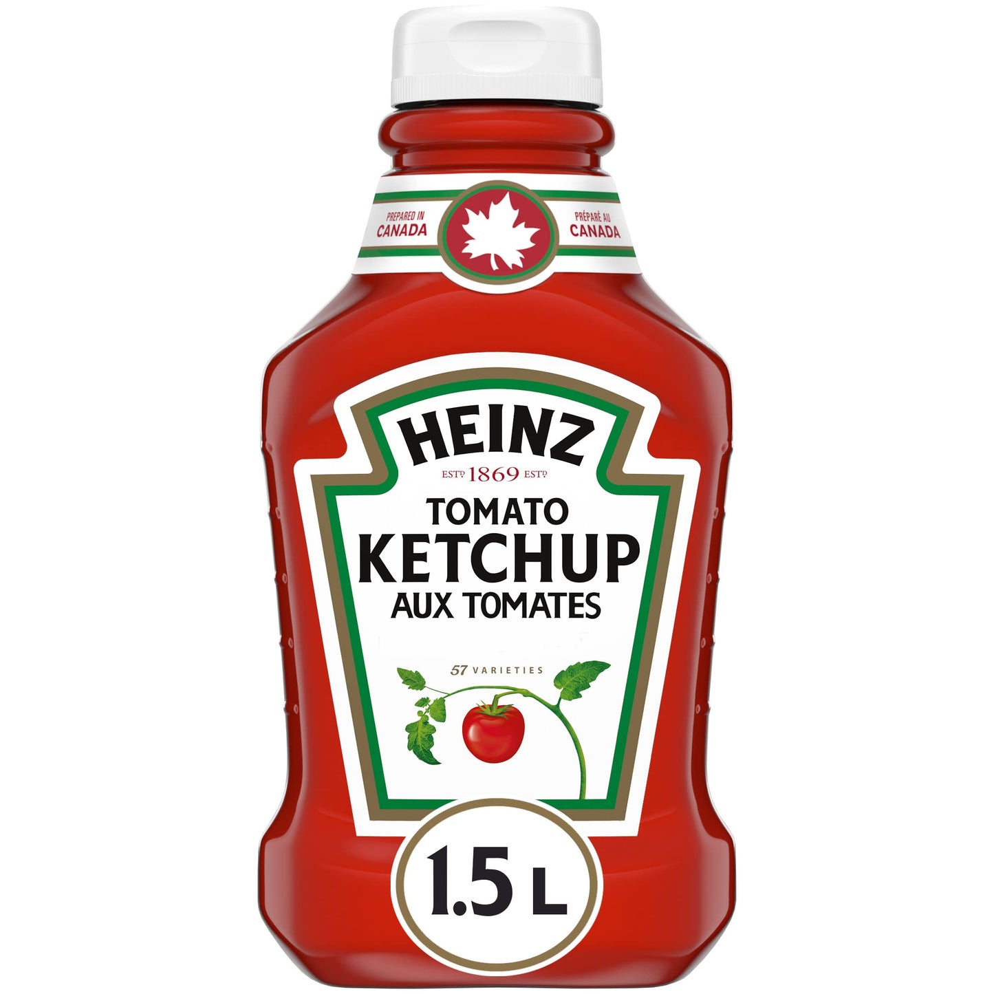 Heinz Ketchup, 1.5 Liters/50.72 Fluid Ounces {Imported From Canada}