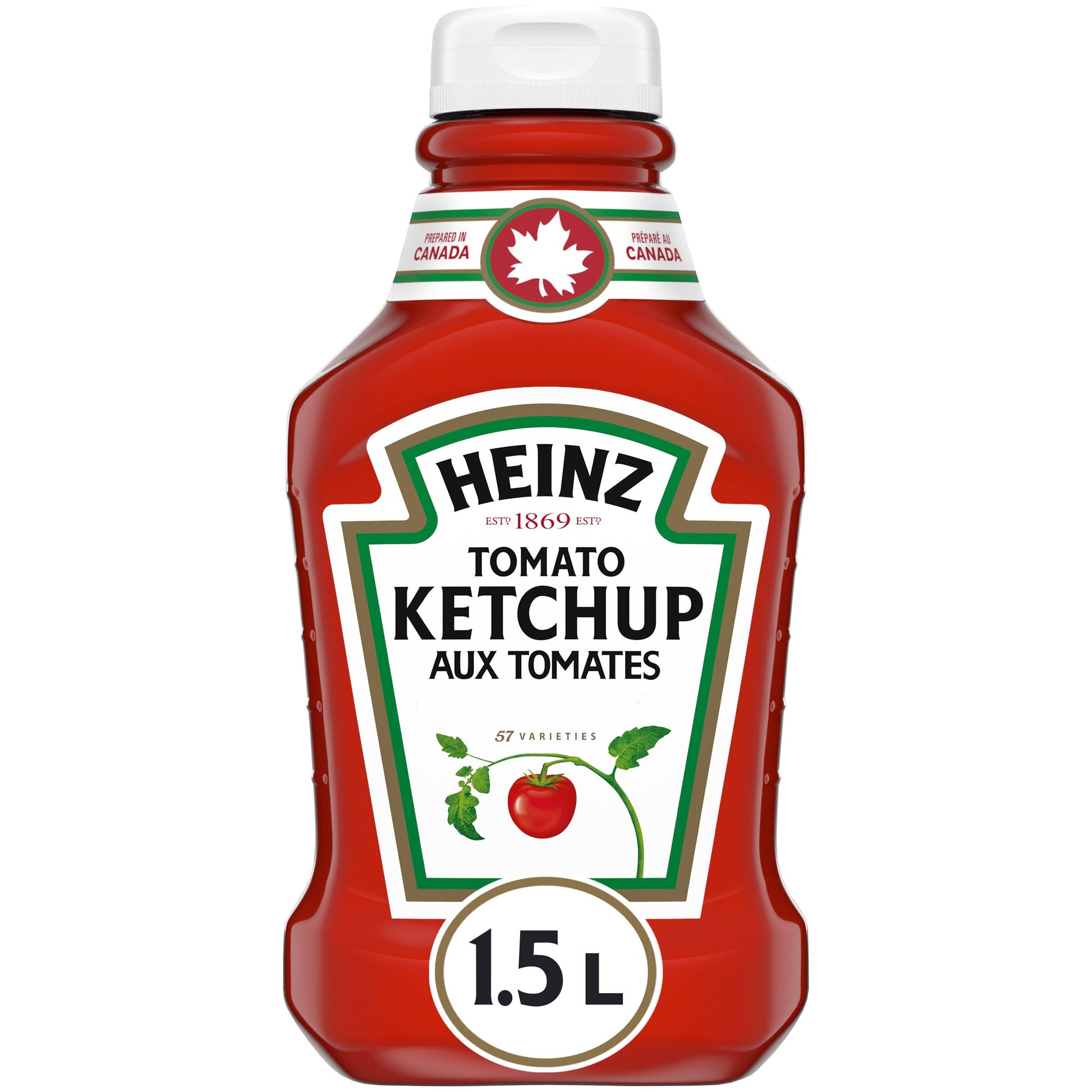 Heinz Ketchup, 1.5 Liters/50.72 Fluid Ounces {Imported From Canada}