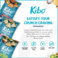 Kibo Chickpea Chips 3 Flavor Variety Pack - High Protein-Fiber, Plant-Based, Gluten-Free, Non-GMO, Vegan, Made with Real Veggies