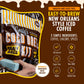 Gradys Cold Brew New Orleans Style Coffee & Chicory Pouches, All-in-One Kit, 24 Ounce, Makes 36 Drinks, Original