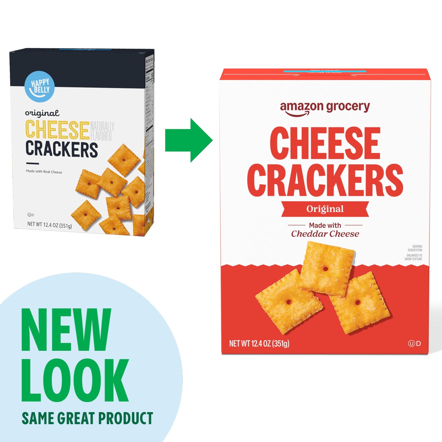 Happy Belly Cheese  ers, Original, 12.4 Ounce (Pack of 1)