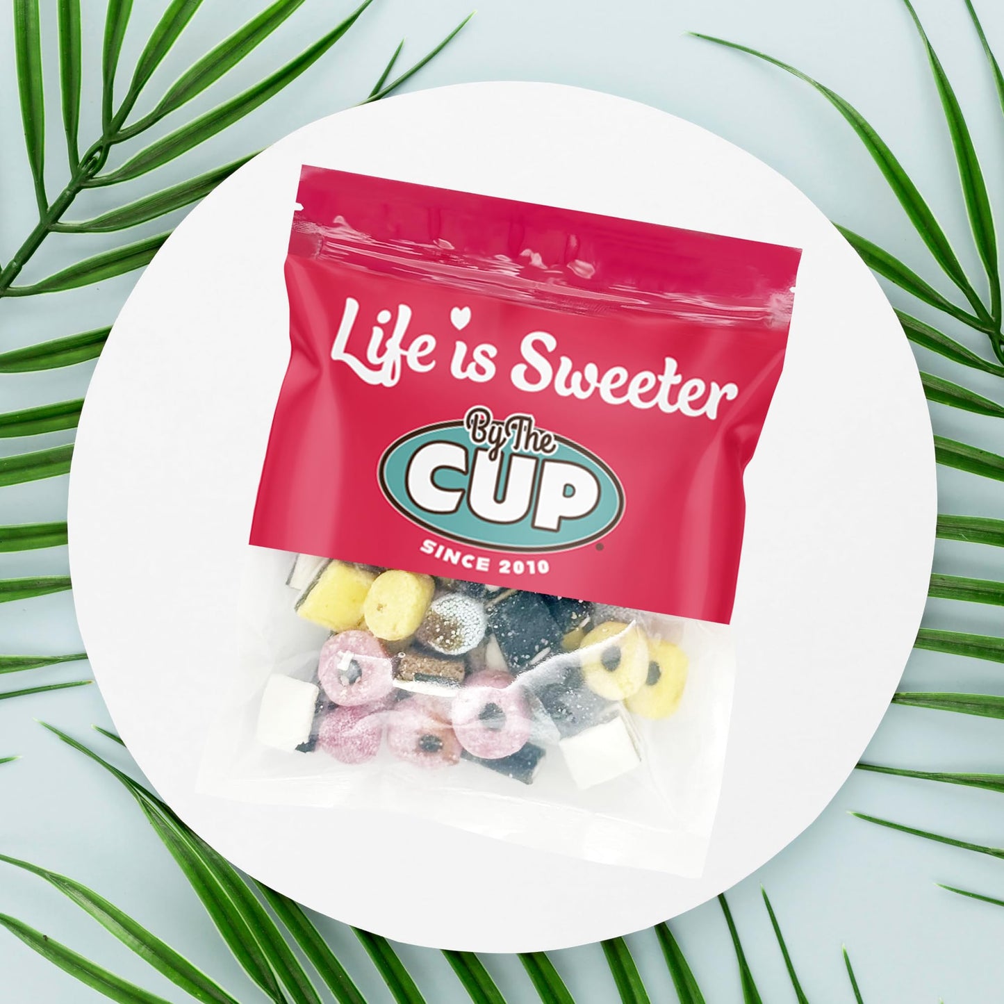 By The Cup English Licorice Allsorts Candy, 10 Oz Bulk Bag